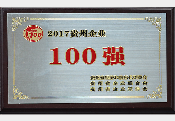 2017贵州企业100强