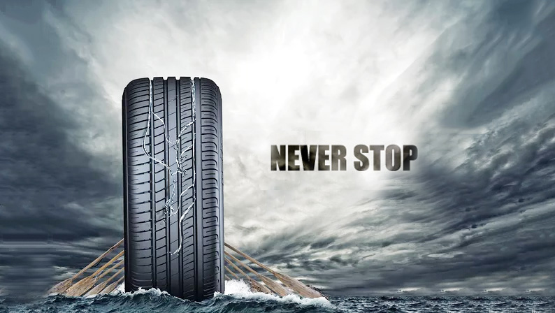 Tire dedicated for cars, with driving performance beyond your imagination